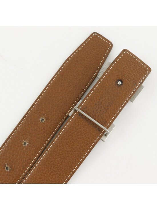 Hermes Belt 85 Reversible Calf Black Brown main image 8